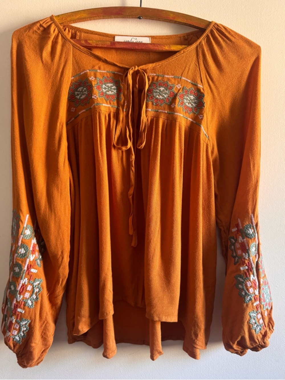 Carly Jean long sleeve blouse